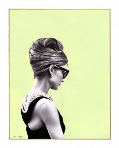 Audrey Hepburn green 240x300 James Mylne Vintage Vogue